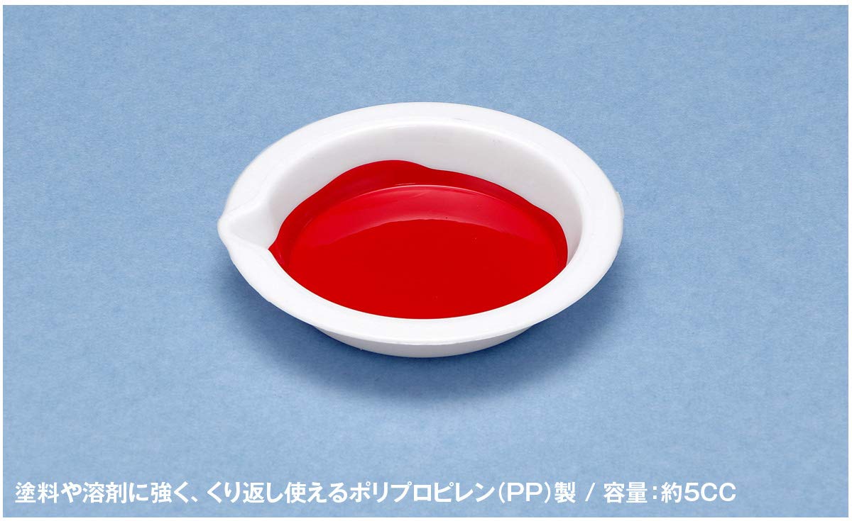 Wave White Paint Dish Basic Type 8 Pieces Japanese Painting Support Products- Japan Figure Store - #1 Bring To You The Best Japanese Goods