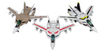 WAVE Mc066 Macross Vf-1 A/J/S Fighter Multiplex 1/100 Scale Kit- Japan Figure Store - #1 Bring To You The Best Japanese Goods