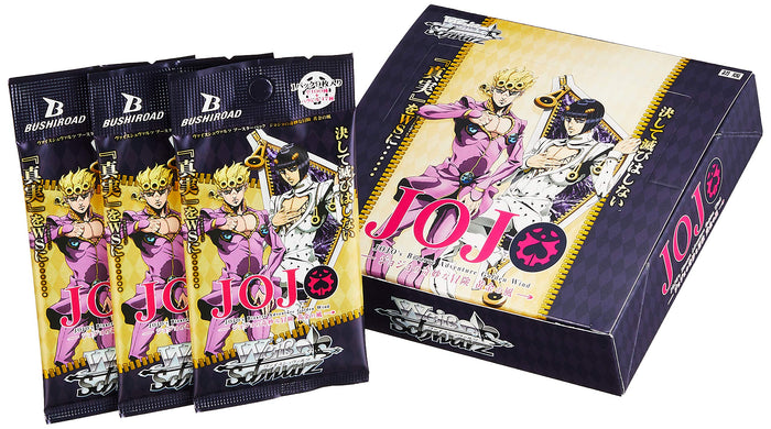 Bushiroad Jojo's Bizarre Adventure Golden Wind Weiss Schwarz Booster Box Box- Japan Figure Store - #1 Bring To You The Best Japanese Goods
