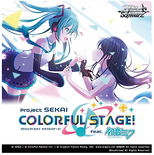 Weiss Schwarz Booster Box Project Sekai Colorful Stage! Feat. Hatsune Miku Box- Japan Figure Store - #1 Bring To You The Best Japanese Goods