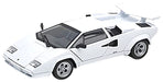 Kyosho 1/24 Lamborghini Countach White We24112W- Japan Figure Store - #1 Bring To You The Best Japanese Goods