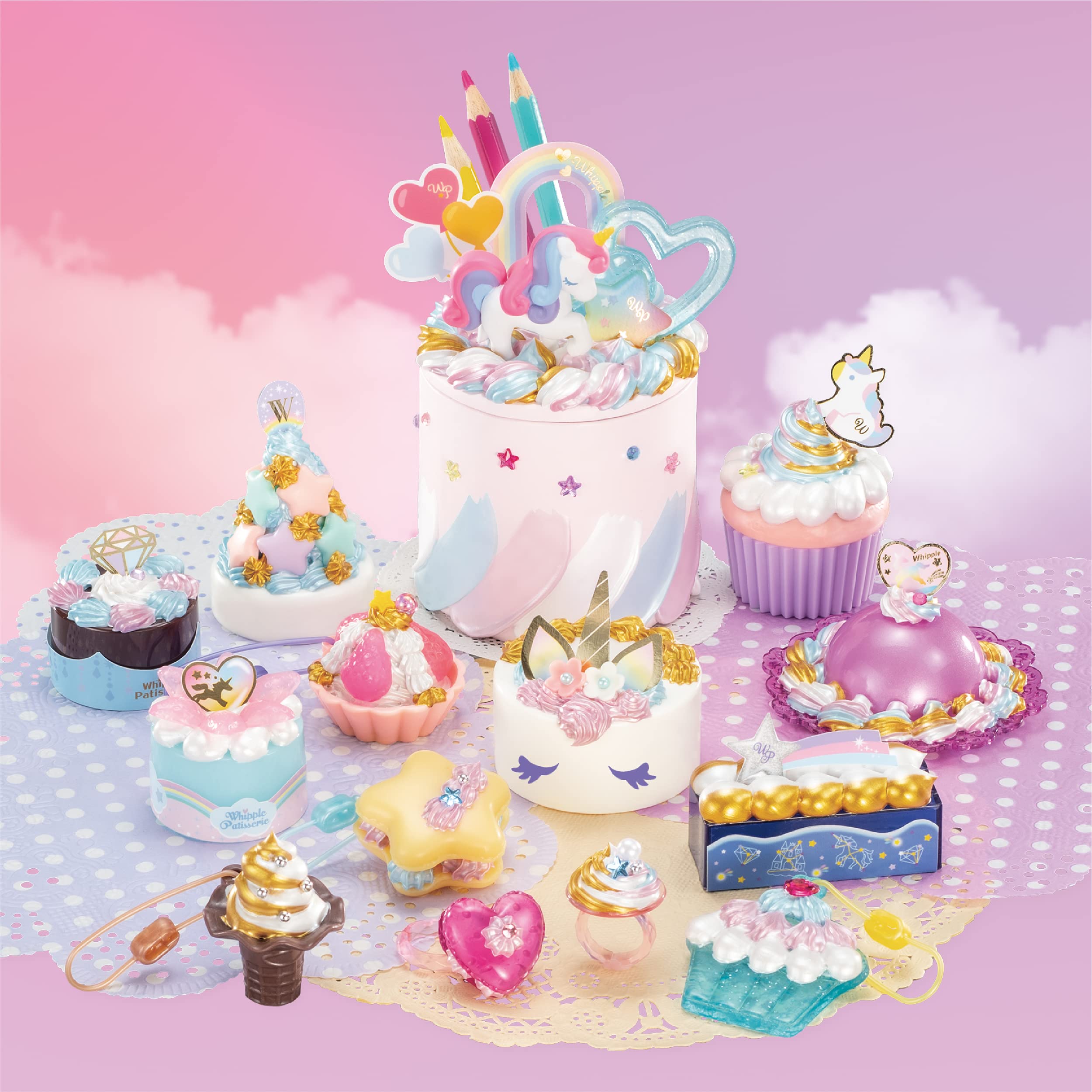 Whipple Dreamy Pearl Sweets Set W-147 St Mark Certified 8+ Toy Decoration Chef Epoch- Japan Figure Store - #1 Bring To You The Best Japanese Goods