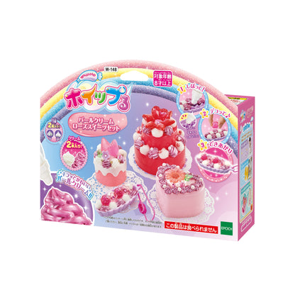 Whipple Pearl Cream Rose Sweets Set W-148 St Mark Cert Ages 8+ Toy Decor Chef Making Toy Epoch- Japan Figure Store - #1 Bring To You The Best Japanese Goods