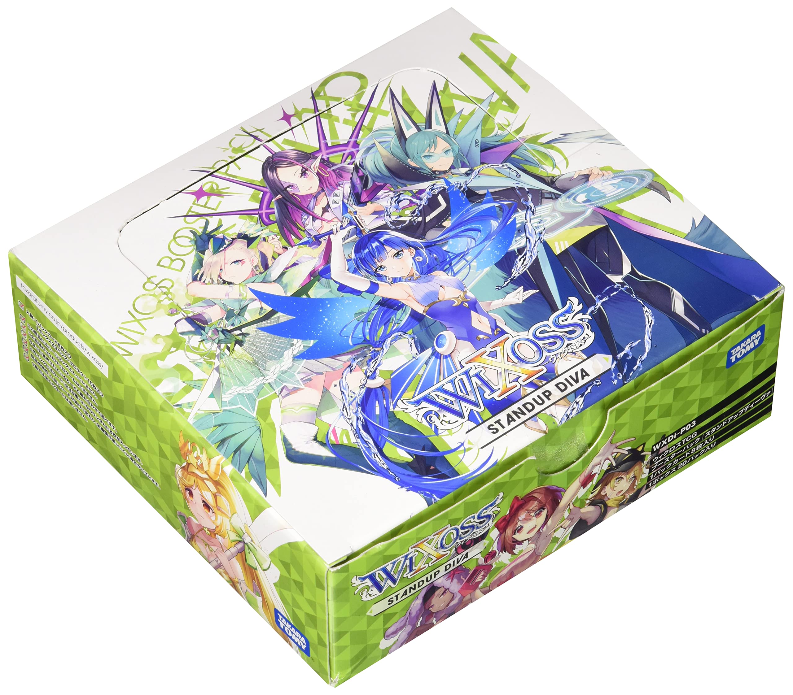 Takara Tomy Wixoss Tcg Wxdi-P03 Booster Box Standup Diva Japanese Board Games- Japan Figure Store - #1 Bring To You The Best Japanese Goods