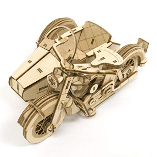 Wooden Puzzle Kigumi Classic Sidecar- Japan Figure Store - #1 Bring To You The Best Japanese Goods