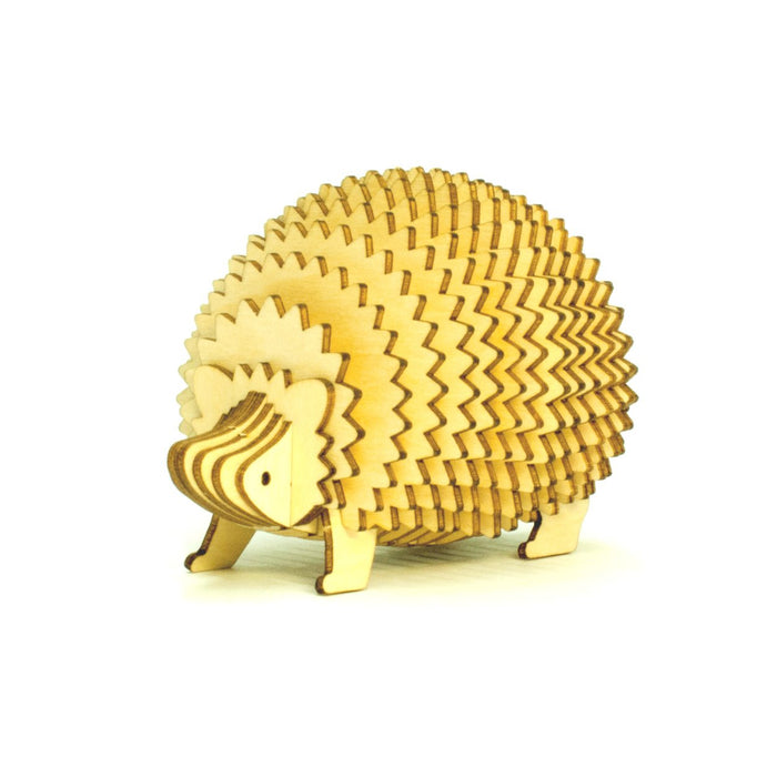 A-ZONE Wooden Art Ki-Gu-Mi Hedgehog Memo Stand- Japan Figure Store - #1 Bring To You The Best Japanese Goods