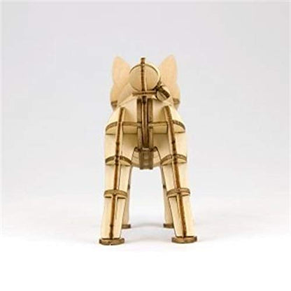 A-ZONE Wooden Art Ki-Gu-Mi Japanese Dog Shiba Inu- Japan Figure Store - #1 Bring To You The Best Japanese Goods