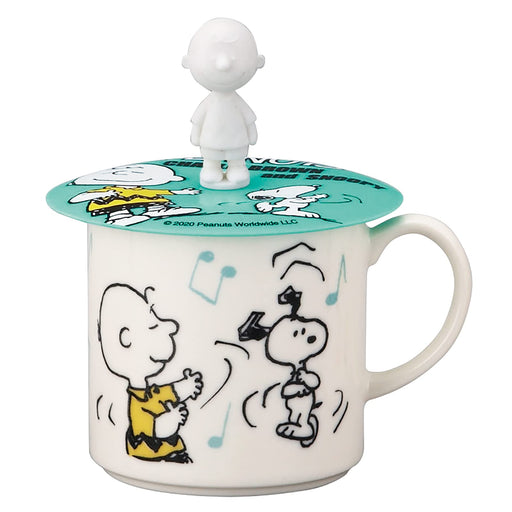 YAMAKA - Peanuts Snoopy Mug With Cup Cover - Dance- Japan Figure Store - #1 Bring To You The Best Japanese Goods