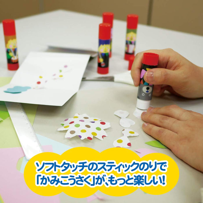 Yamato Glue Stick 8G 5 Pcs Japan Arabic Glue Nori Ongakutai Tt-01- Japan Figure Store - #1 Bring To You The Best Japanese Goods