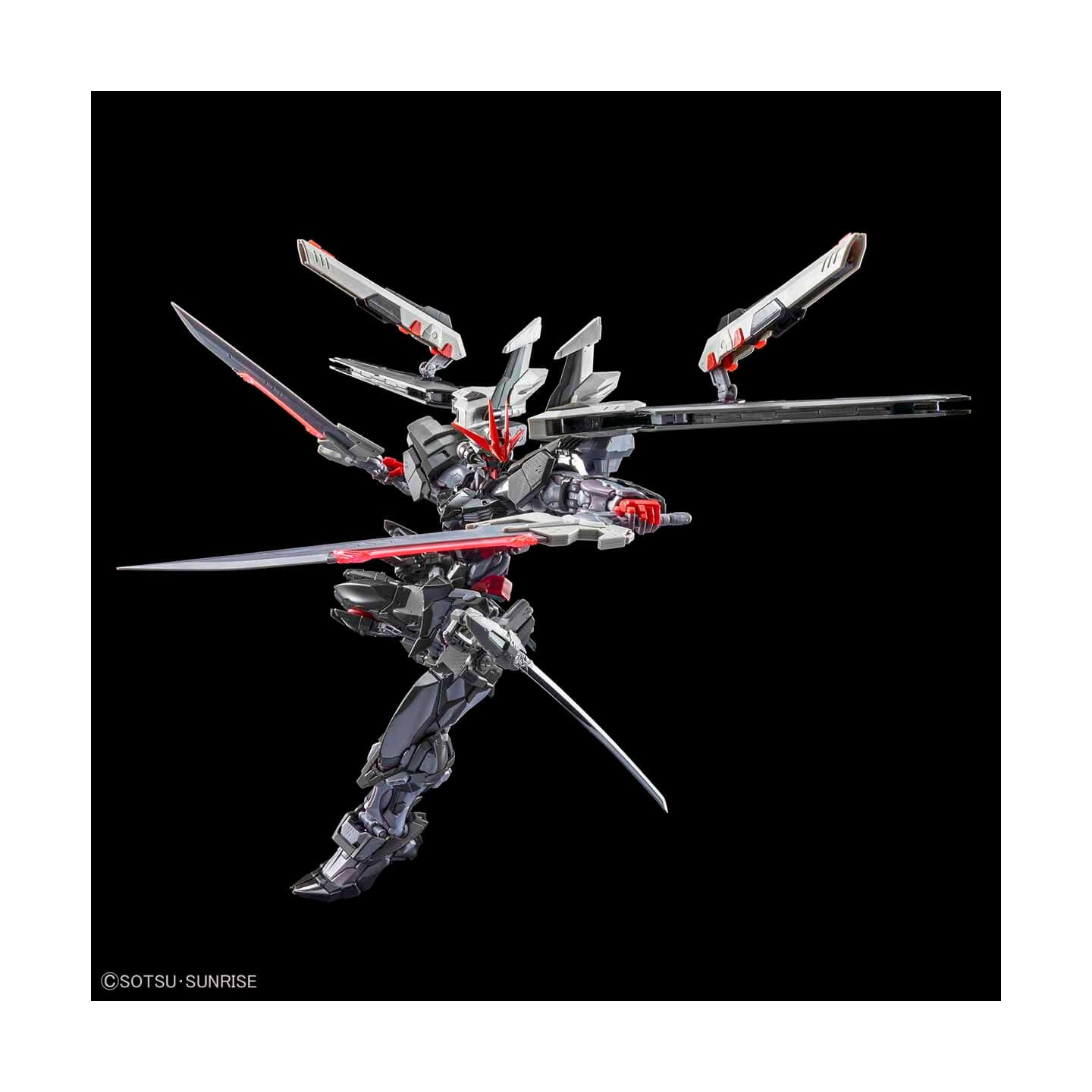#Bandai Hiresolution Model 1/100 Mobile Suit #Gundam Seed Astray B #Gundam Astray Noir Model Kit Figure Japan Figure 4573102576972 3
